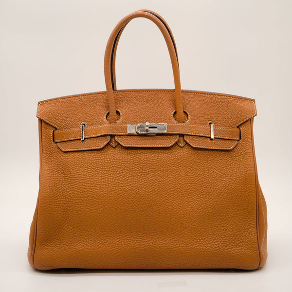 Authentic Hermès Birkin 35 Gold Togo – Palladium Hardware